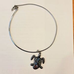 Multi Color Turtle Pendant Necklace Fashion Adjustable Size 16"-18" Brand new
